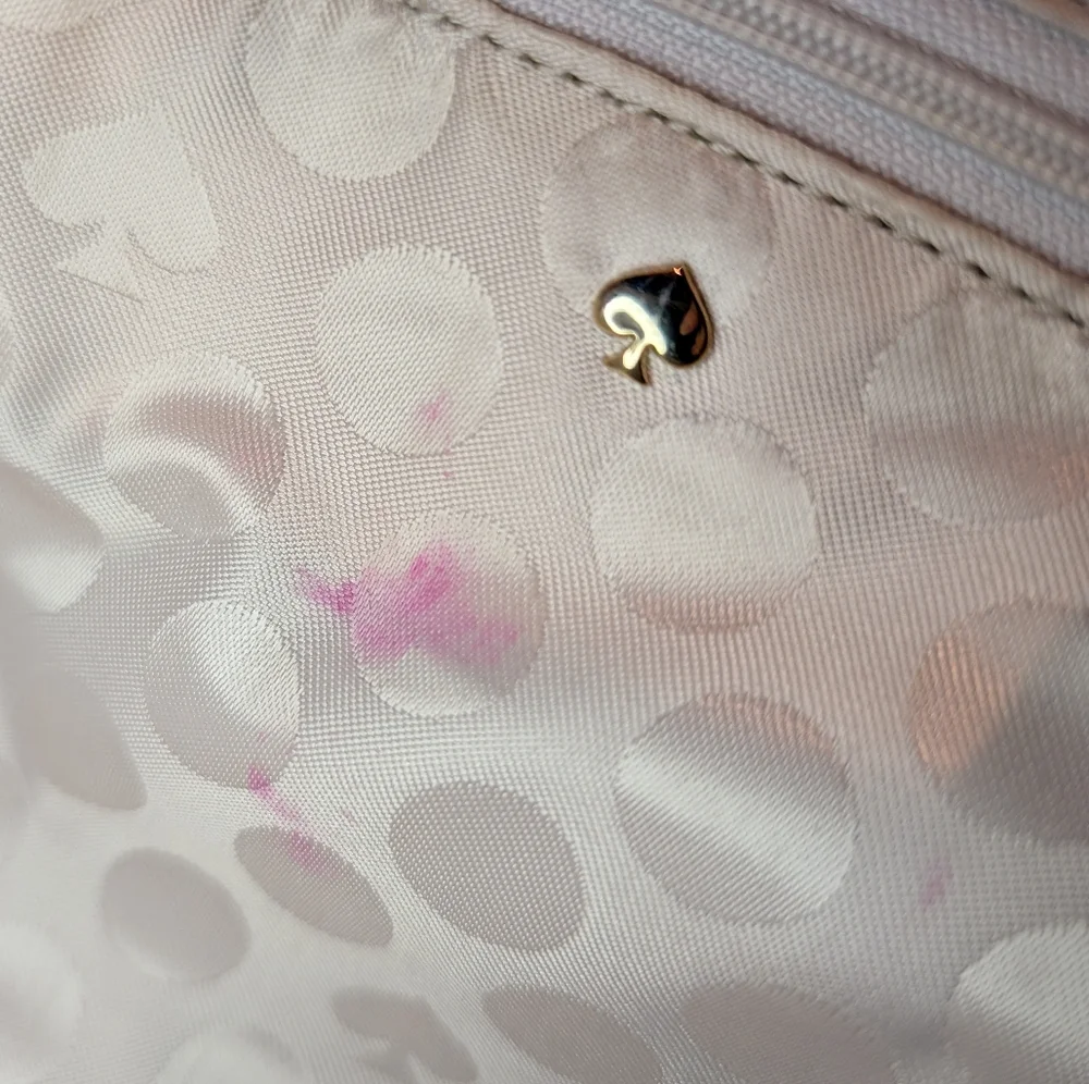 Kate Spade New York Cedar Street Seahorses Mini Harmony Tote Bag EUC